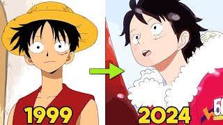 Why One Piece Keeps Changing The Art Style [upl. by Rusell]