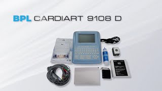 Guide for BPL Cardiart 9108D  12channel ECG Machine [upl. by Alikat]