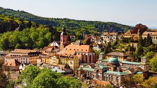 Die schönste Stadt im Süden DeutschlandsEine Tour durch die Millionärsstadt BadenBaden 4K [upl. by Nattie]