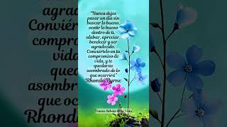 Frases de Rhonda Byrne frases [upl. by Marr]