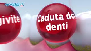 Dentifricio e collutorio meridol® per la prevenzione dei problemi gengivali [upl. by Gladine]