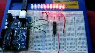 Darlington pairs driving LEDs [upl. by Emmy]