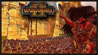 LEGENDARY SIEGE OF DESTINY  Total War Warhammer 2 Mod Gameplay [upl. by Neruat]