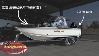 2023 Alumacraft Trophy 205 w 250 Verado [upl. by Tahmosh]