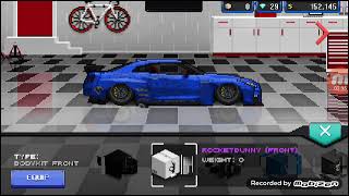 gtr r35 best tune pixel car racer [upl. by Seaddon292]