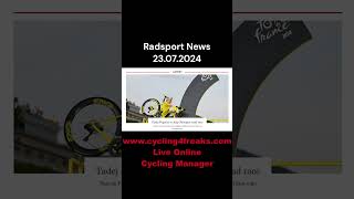 Radsport News  Pogacar nicht bei Olympia [upl. by Htenaj]