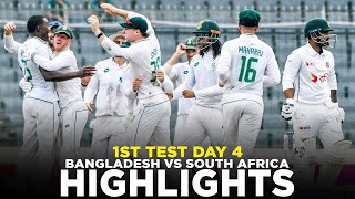 Full Highlights  Bangladesh vs South Africa  1st Test Day 4  M3H1K [upl. by Nohpets]