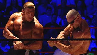 Scott Steiner and Triple H’s feats of strength competitions [upl. by Helali]