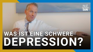 Ein Experte erklärt wann man von schwerer Depression spricht [upl. by Ahsal721]