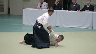 ITO Makoto Shihan  61st All Japan Aikido Demonstration at the Nippon Budokan [upl. by Aneekas]