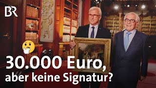 Ein unsigniertes BiedermeierBild für 30000 Euro  Familie am Bach  Maler  Kunst  Krempel  BR [upl. by Nyrmak786]