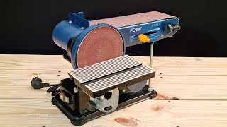 Unboxing and Review of FERM BGM1003 Bench SanderBelt Sander [upl. by Neuberger691]