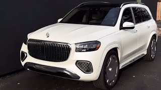 NewCar White on White Maybach GLS  Interior amp Exterior Walkaround [upl. by Mena]