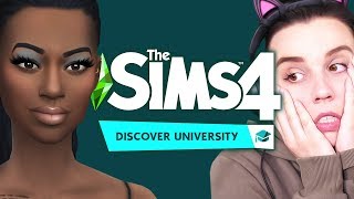 Our Broke Uni Life  Lets Play Discover University  Part 1 [upl. by Cirred679]