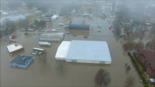 Watseka IL Flooding 2232018 [upl. by Renick986]