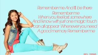 Zendaya  Remember Me Lyrics [upl. by Helge]