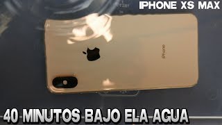 Prueba de agua Iphone XS Max No creerás el resultado [upl. by Malory]