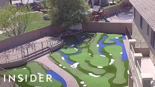 Turn Your Backyard Into A Mini Golf Course [upl. by Aryan]