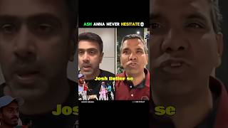 Ashwin Talking About Josh Butler 💀ashwin joshbutler shorts ipl [upl. by Pieter365]