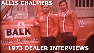 1973 Allis Chalmers Dealer Movie AC Dealer Interviews [upl. by Ploss]