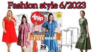 Burda extra Knip mode fashion style 62023 👍🤗 [upl. by Yager996]