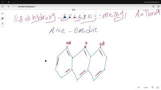 ANTHRAQUINONE GLYCOSIDES [upl. by Naesal]