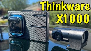 Thinkware X1000 Dash Cam  Install Review Driving Footage [upl. by Nadaha624]