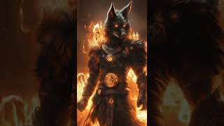 Fire Anubis Live Wallpaper  Mystical Warrior of Flames 🔥✨ [upl. by Enilemme]