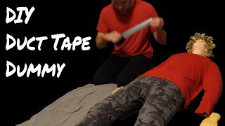 DIY Duct Tape Dummy [upl. by Blodget]