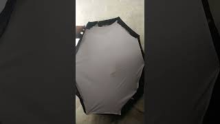 Homemade softbox  grid softbox 45w box shorts [upl. by Eustazio]