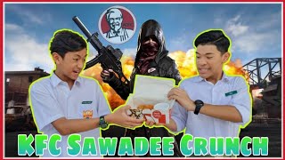 KFC Sawadee Crunch Honest Review Feat Aniq iffat  Rykarl Makan [upl. by Helse]