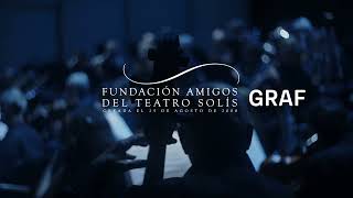 La Filarmónica y Enrique Graf a beneficio de la Fundación Amigos del Teatro Solís [upl. by Zetnom394]