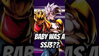 Super Saiyan 3 Baby Vegeta in Dragon Ball GT dragonball dbz goku [upl. by Marie]