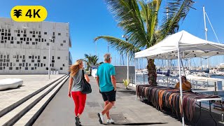 Arrecife  Lanzarote 2024 Walking Tour 4K [upl. by Scarlet]