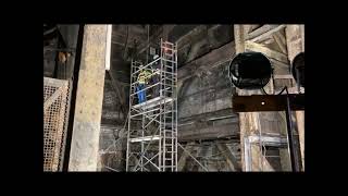 Capping a coal mine colliery shaft [upl. by Fasano]