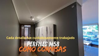 Perfiles M58 como cornisas en el edificio Parque de Córdova II de Constructora Magal [upl. by Oinotnaesoj160]