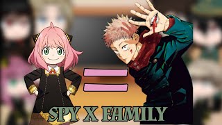 Spy x Family react to Anyas future as Itadori SpyxFamily x JJK [upl. by Prasad]