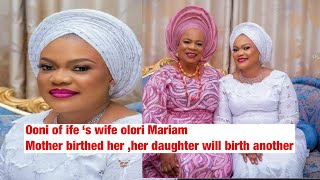 Ooni of ife’s wife olori Mariam wife mother prayers for her daughter… [upl. by Rodenhouse]