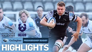 Newcastle v Bristol  HIGHLIGHTS  Bonus Point Gained after Comeback  Gallagher Premiership 202021 [upl. by Yrroc]