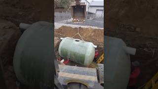 Massive septic tank installation process [upl. by Sky]