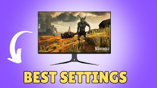 Alienware AW2723df best settings [upl. by Yeslehc358]