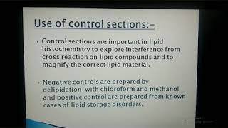 Lipid histochemistry and Lipids Identification and Demonstration in histopathological specimen [upl. by Silsbye]