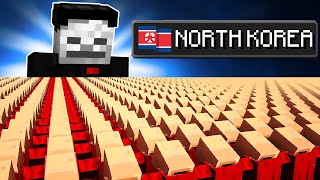 I Took 1000000 Villagers to NORTH KOREA [upl. by Dlaner933]