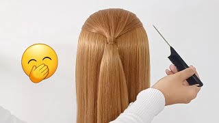 ✨️ TUTORIAL DE PENTEADOS SIMPLES E RÁPIDO  PERFEITO 💚 [upl. by Ross]