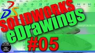 05 Section Tool  SOLIDWORKS eDrawings Tutorial [upl. by Ekalb]