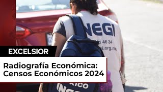 Inicia el levantamiento de Censos Económicos 2024 por Inegi [upl. by Radferd]