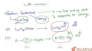 Cationic surfactants are [upl. by Tim]