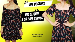 🪄COMO FAZ VESTIDO CIGANINHA FÁCIL Luciete Vasconcelos [upl. by Jereld5]