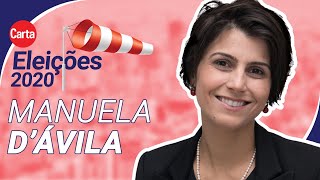 quotÉ possível fazer diferente de Bolsonaroquot  CARTA ELEIÇÕES Manuela dÁvila [upl. by Nasas671]