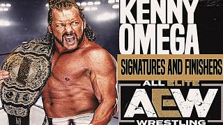 WWE 2K24  Kenny Omega Signatures and Finishers [upl. by Suoirtemed]